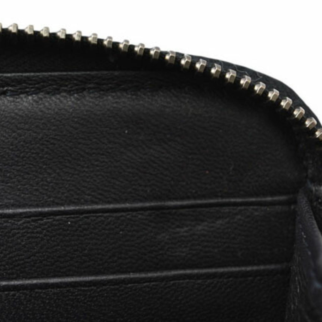 Bottega Veneta Navy Leather Long Wallet (Bi-Fold)