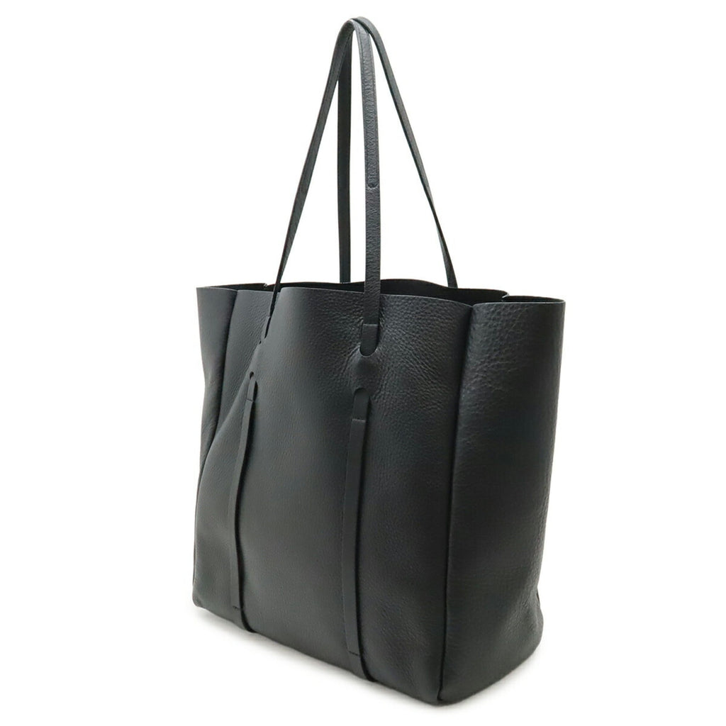 Balenciaga Black Leather Shoulder Bag Tote