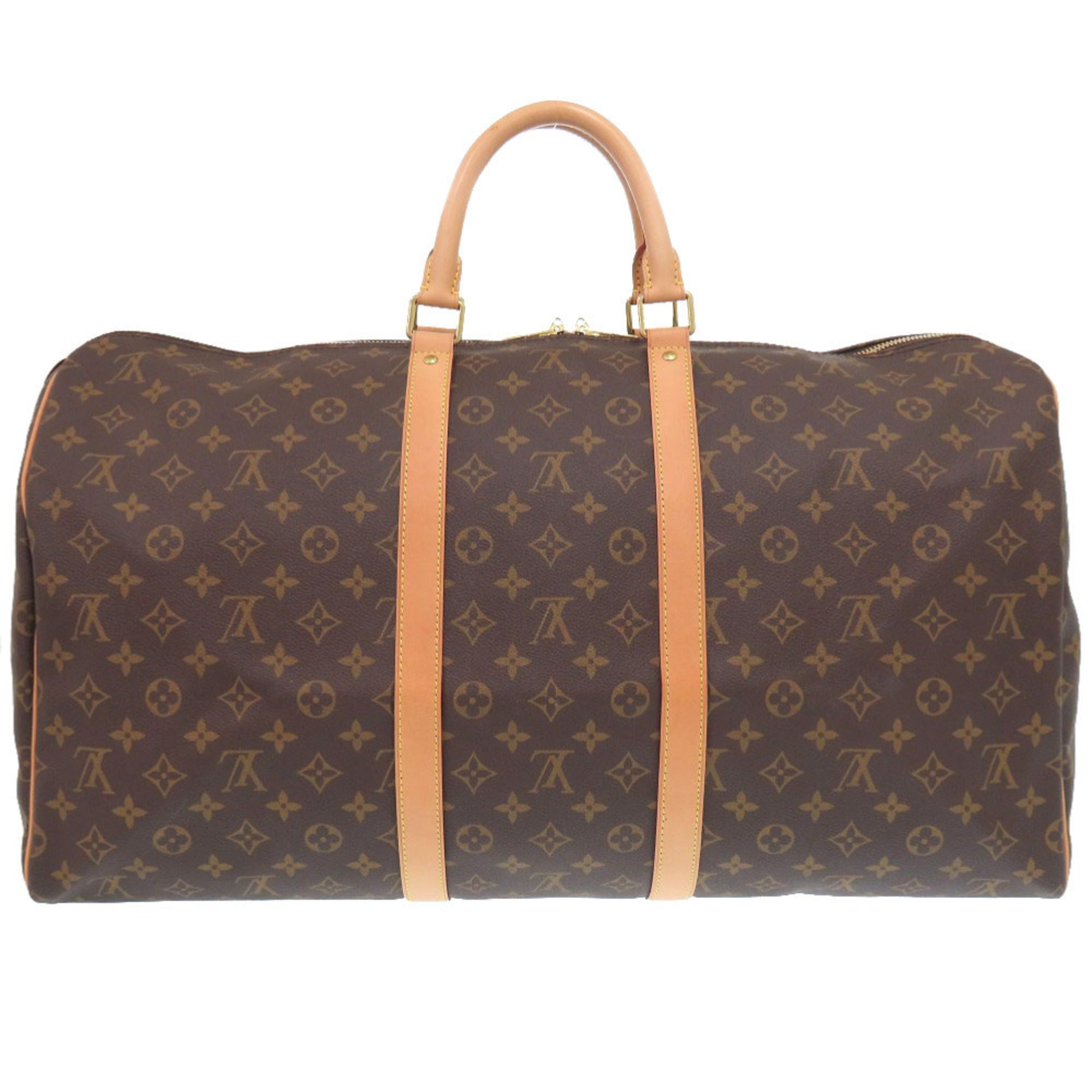 Louis Vuitton Monogram Brown Monogram Monogram Boston Bag