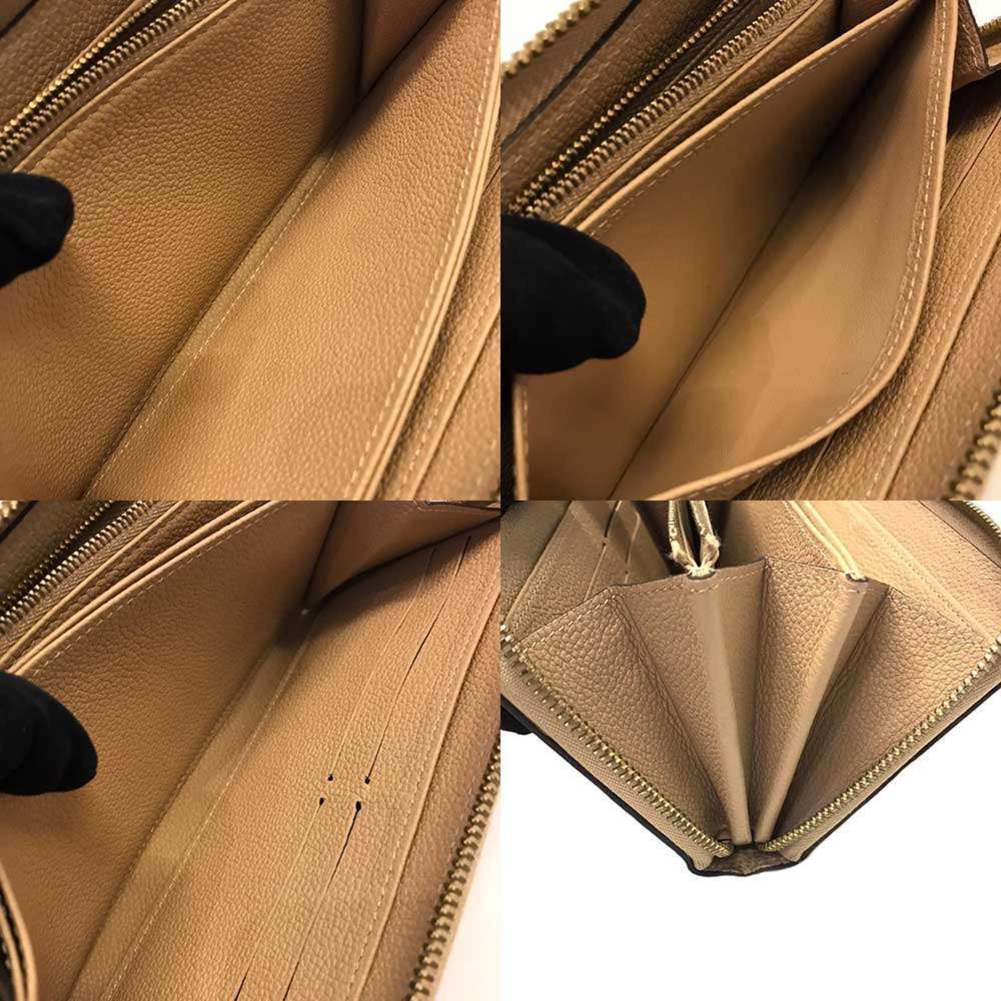 Louis Vuitton Monogram Empreinte Beige Dune Monogram Empreinte Long Wallet
