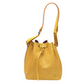 Louis Vuitton Yellow Epi Leather Shoulder Bag