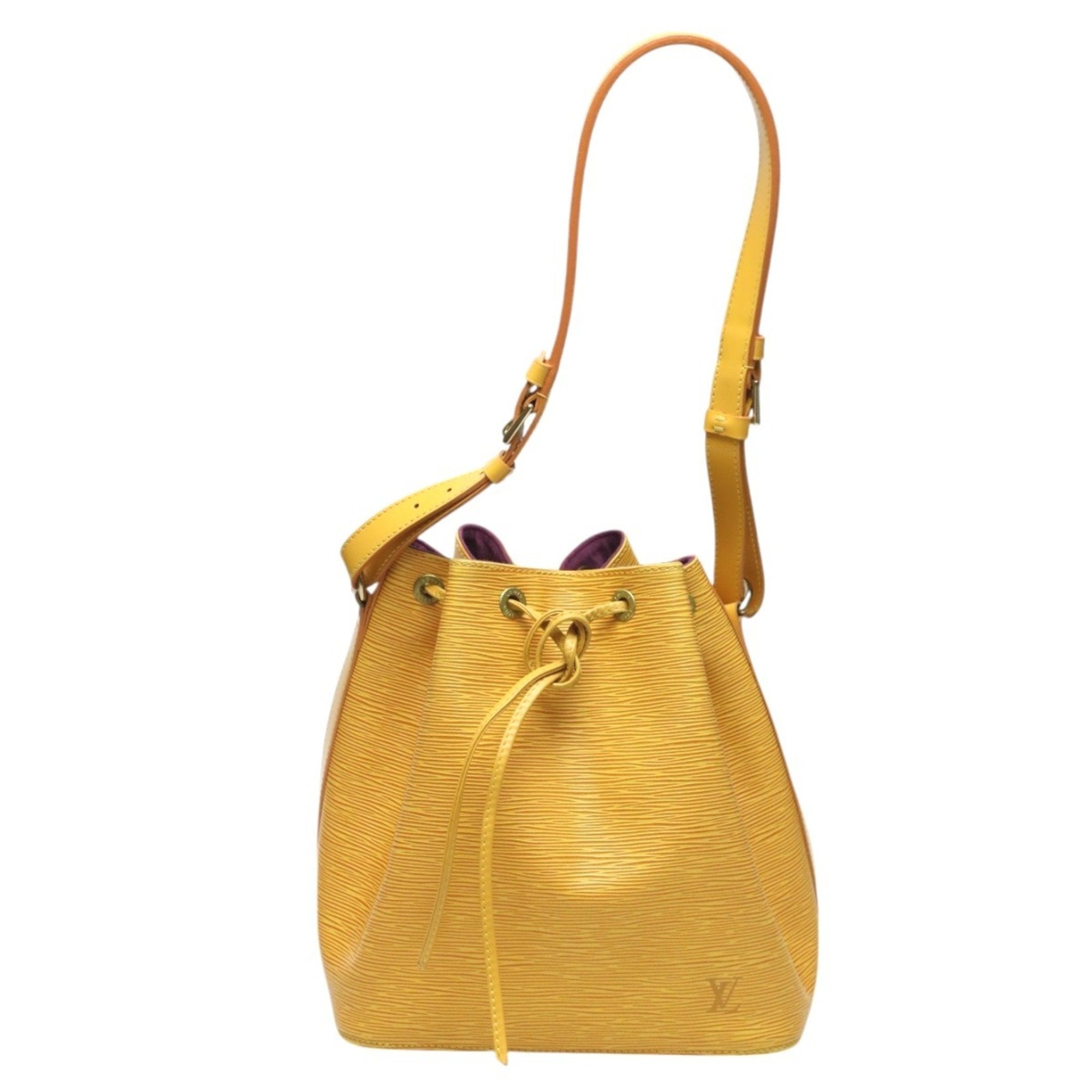 Louis Vuitton Yellow Epi Leather Shoulder Bag