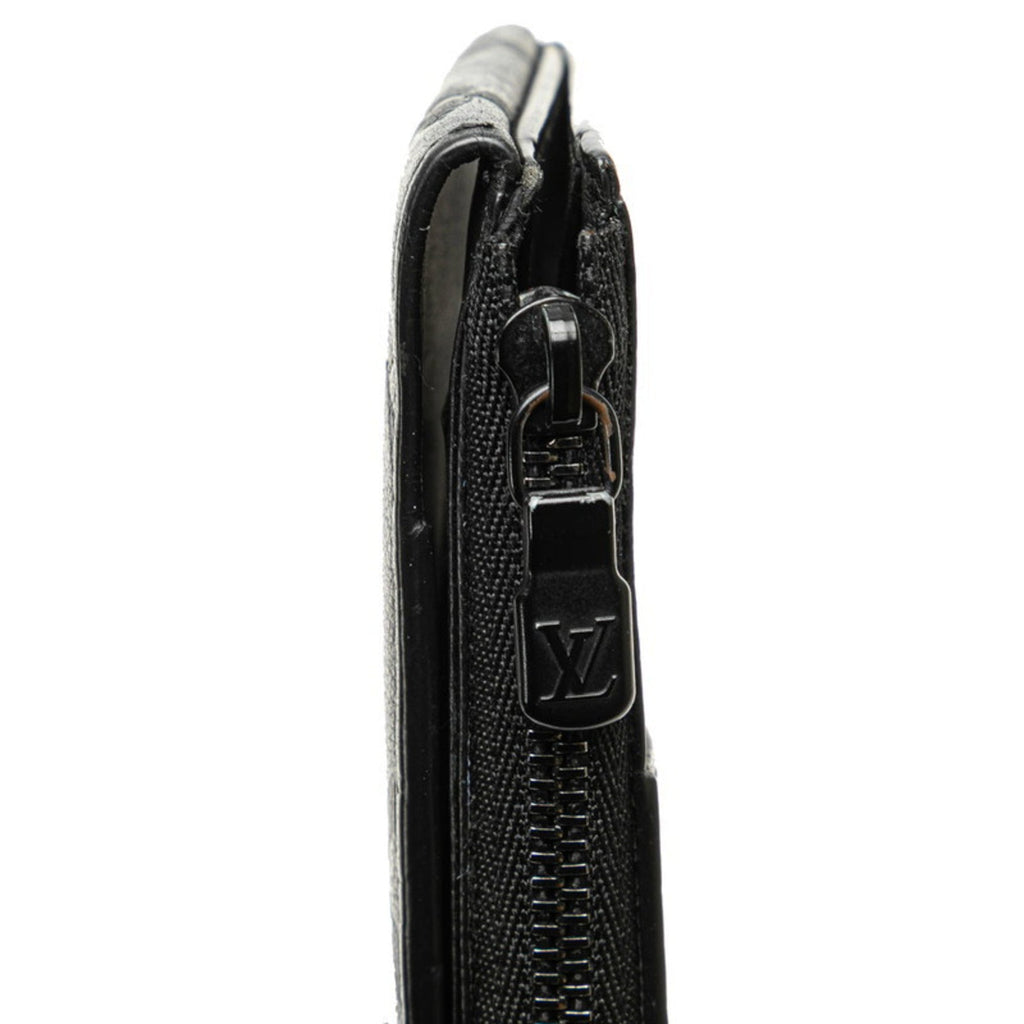 Louis Vuitton Black Noir Leather Coin Purse/Coin Case