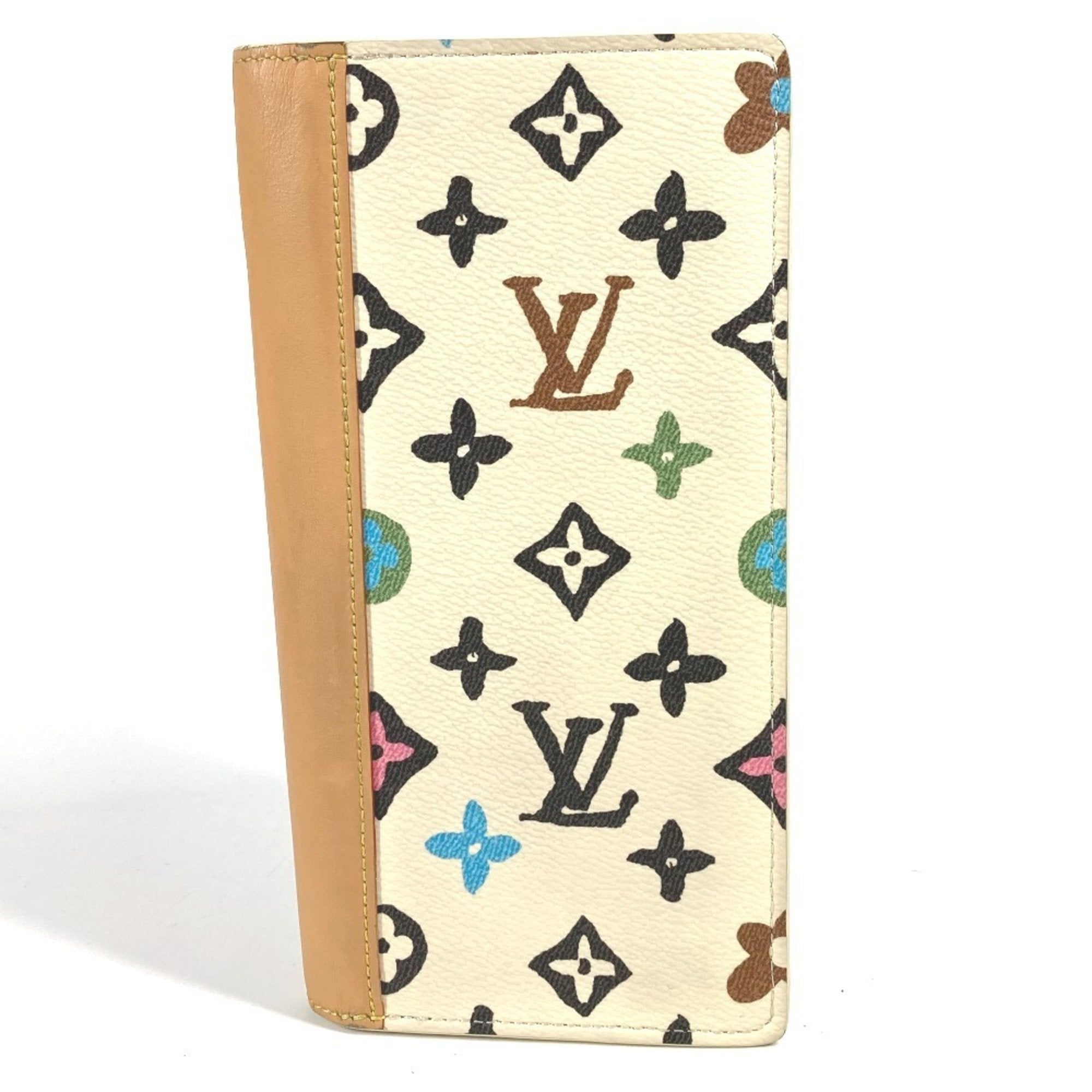 Louis Vuitton Monogram Multi-Color White Monogram Long Wallet