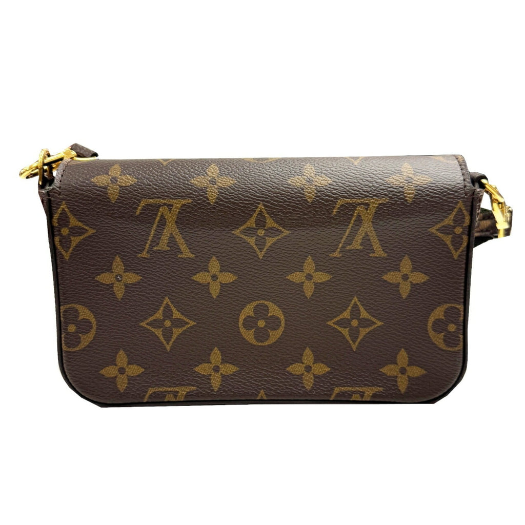 Louis Vuitton Brown Monogram Pochette Shoulder Bag