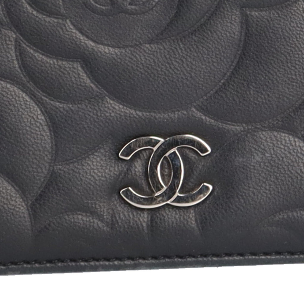 Chanel Black Leather Wallet (Bi-Fold)