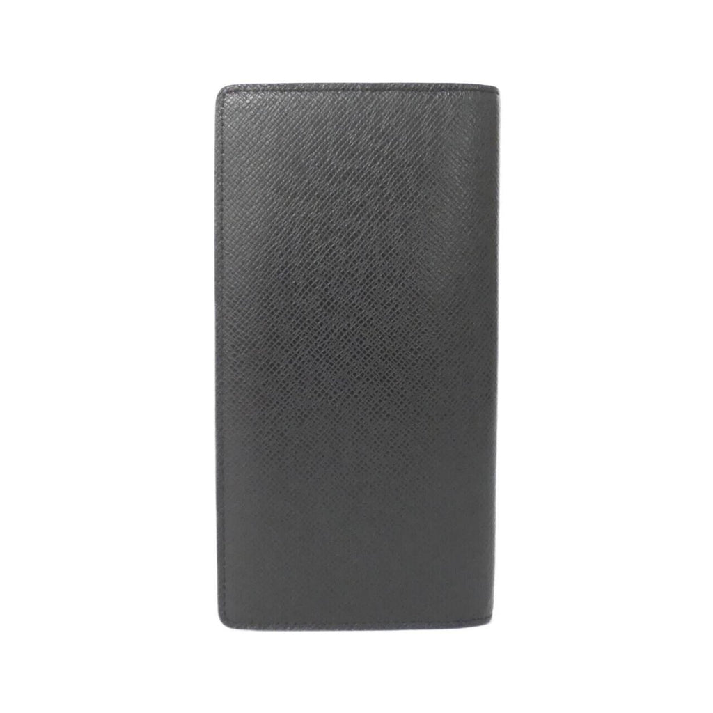 Louis Vuitton Black Leather Long Wallet