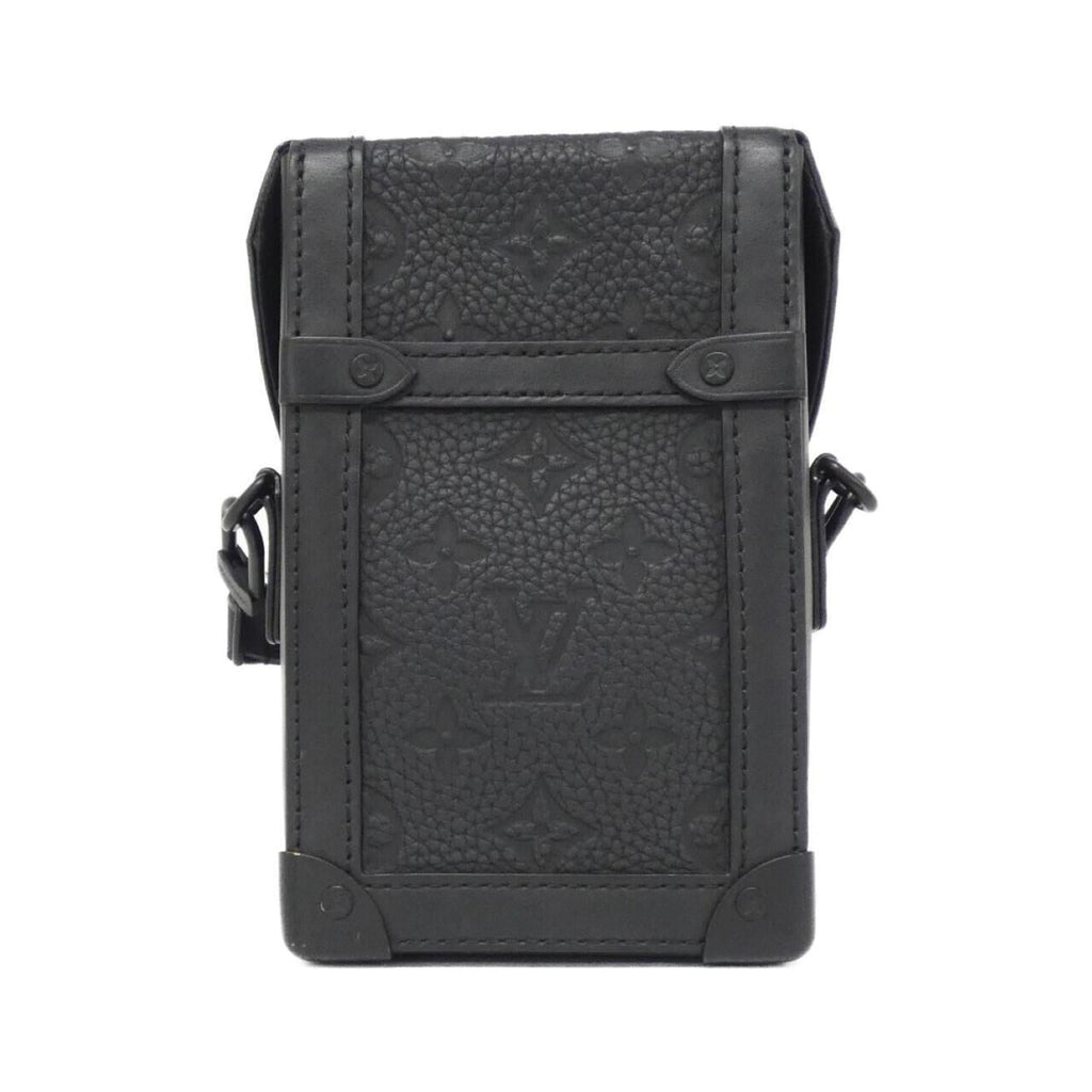 Louis Vuitton Black Leather Shoulder Bag