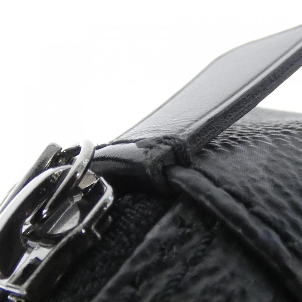 Louis Vuitton Black Coated Canvas Pouch