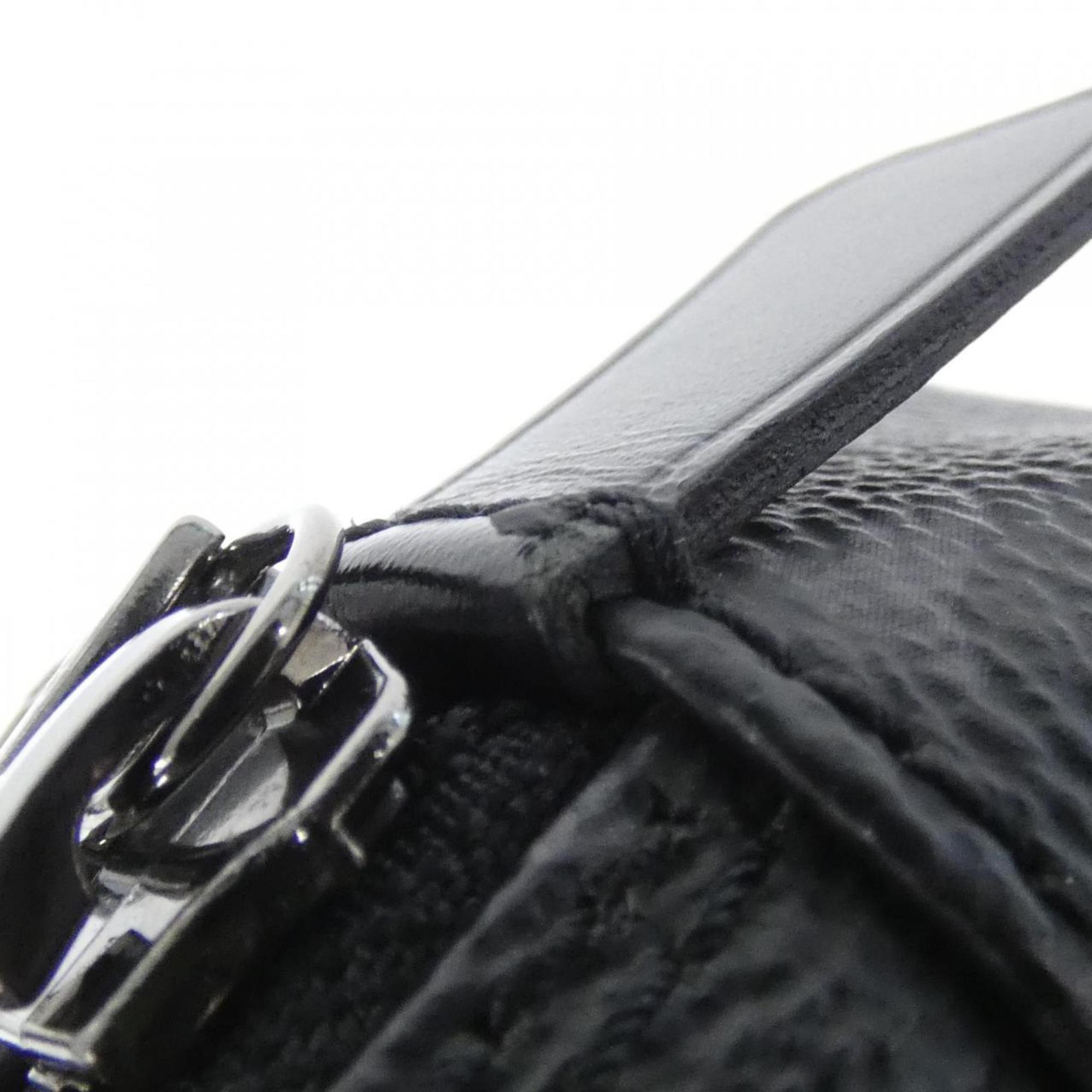 Louis Vuitton Black Coated Canvas Pouch