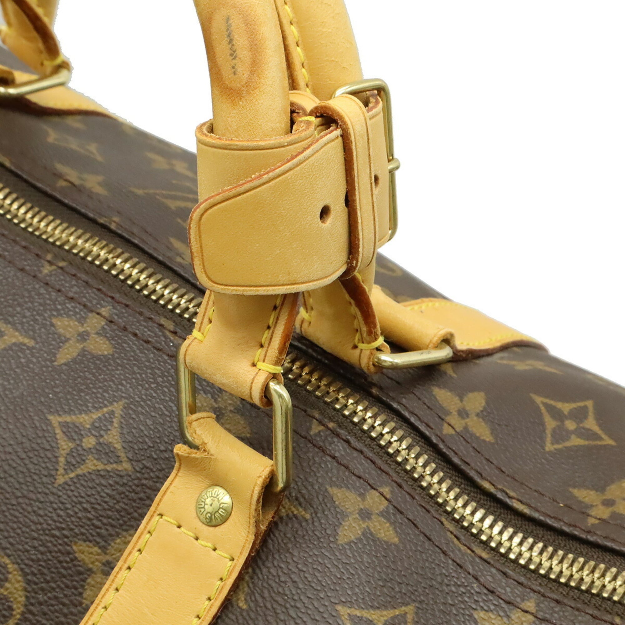 Louis Vuitton Brown Monogram Canvas Boston Bag Shoulder Bag