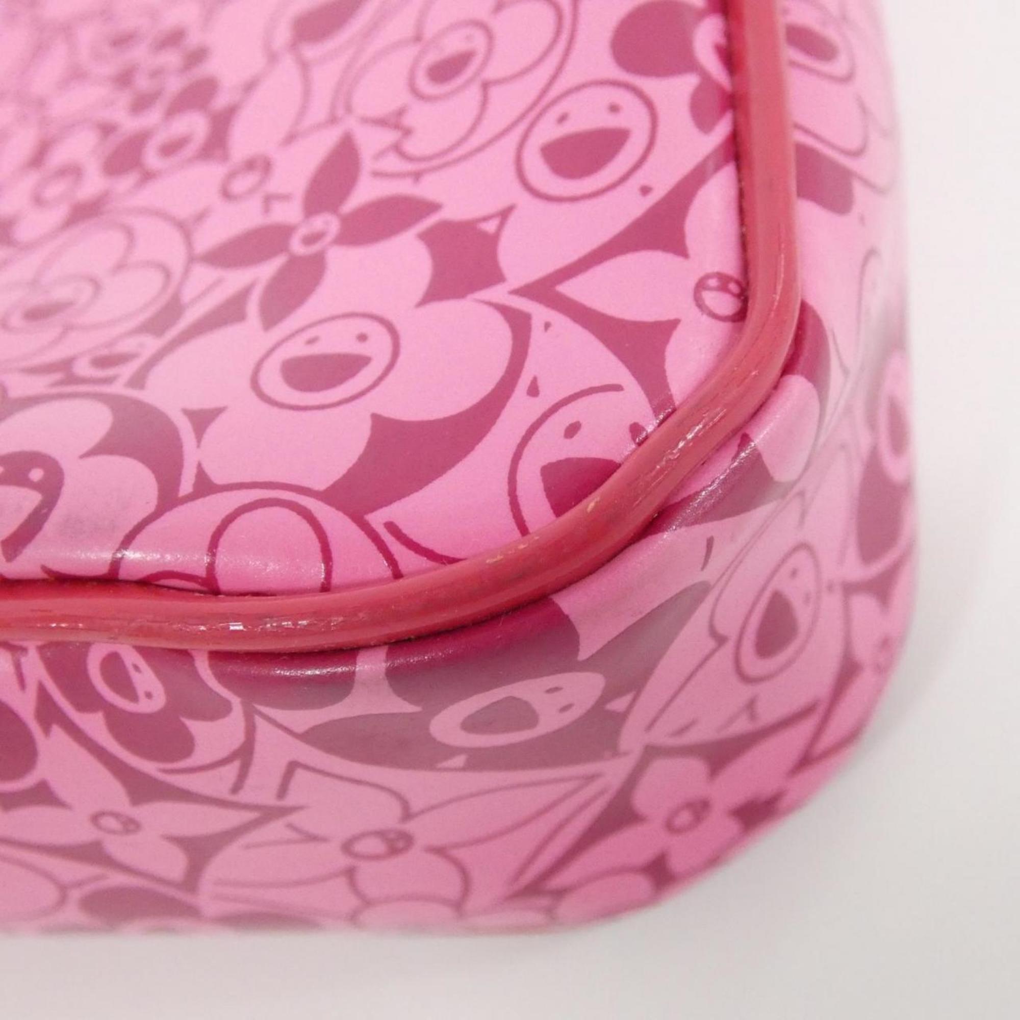 Louis Vuitton Rose Pvc Pochette Pouch