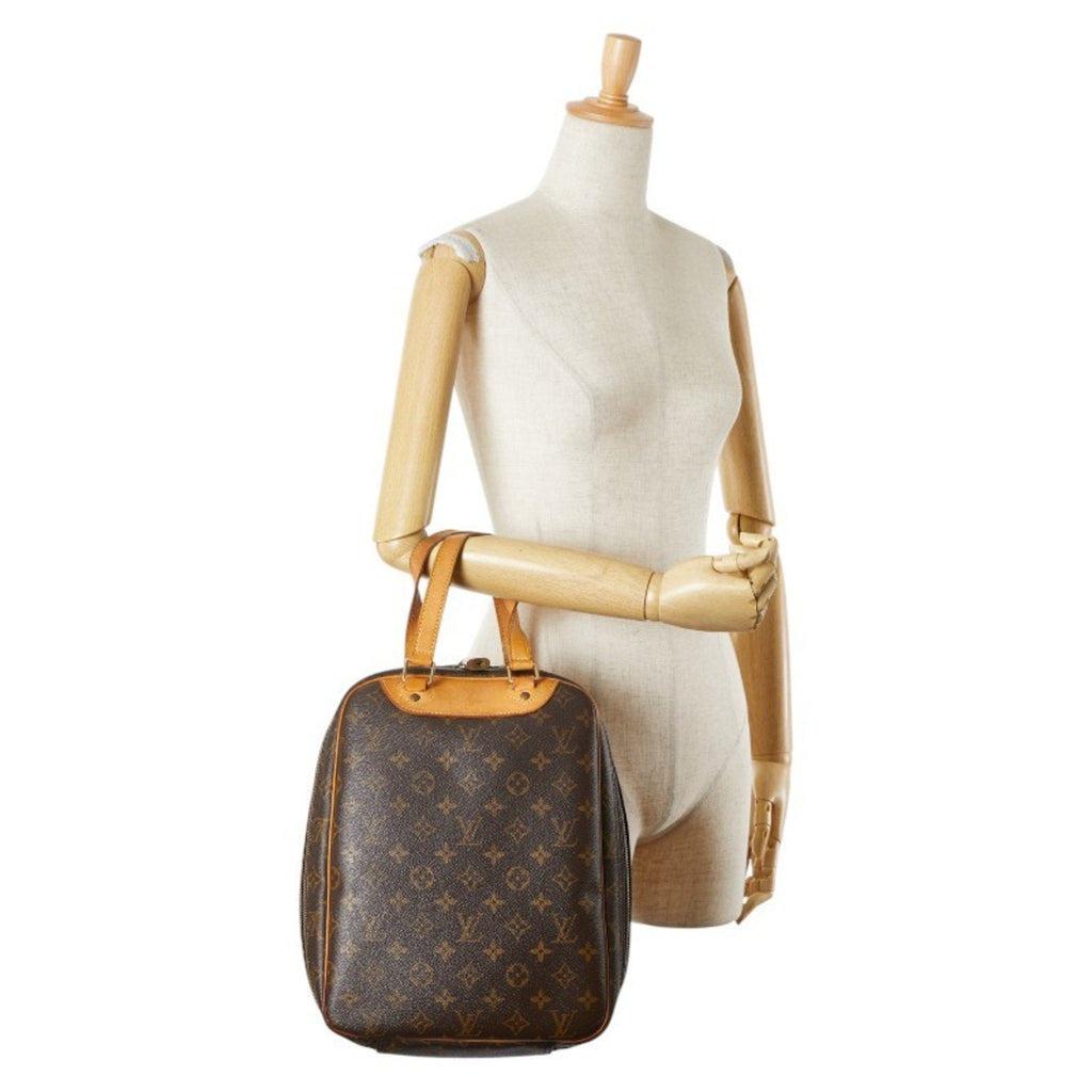 Louis Vuitton Monogram Brown Pvc Leather Handbag