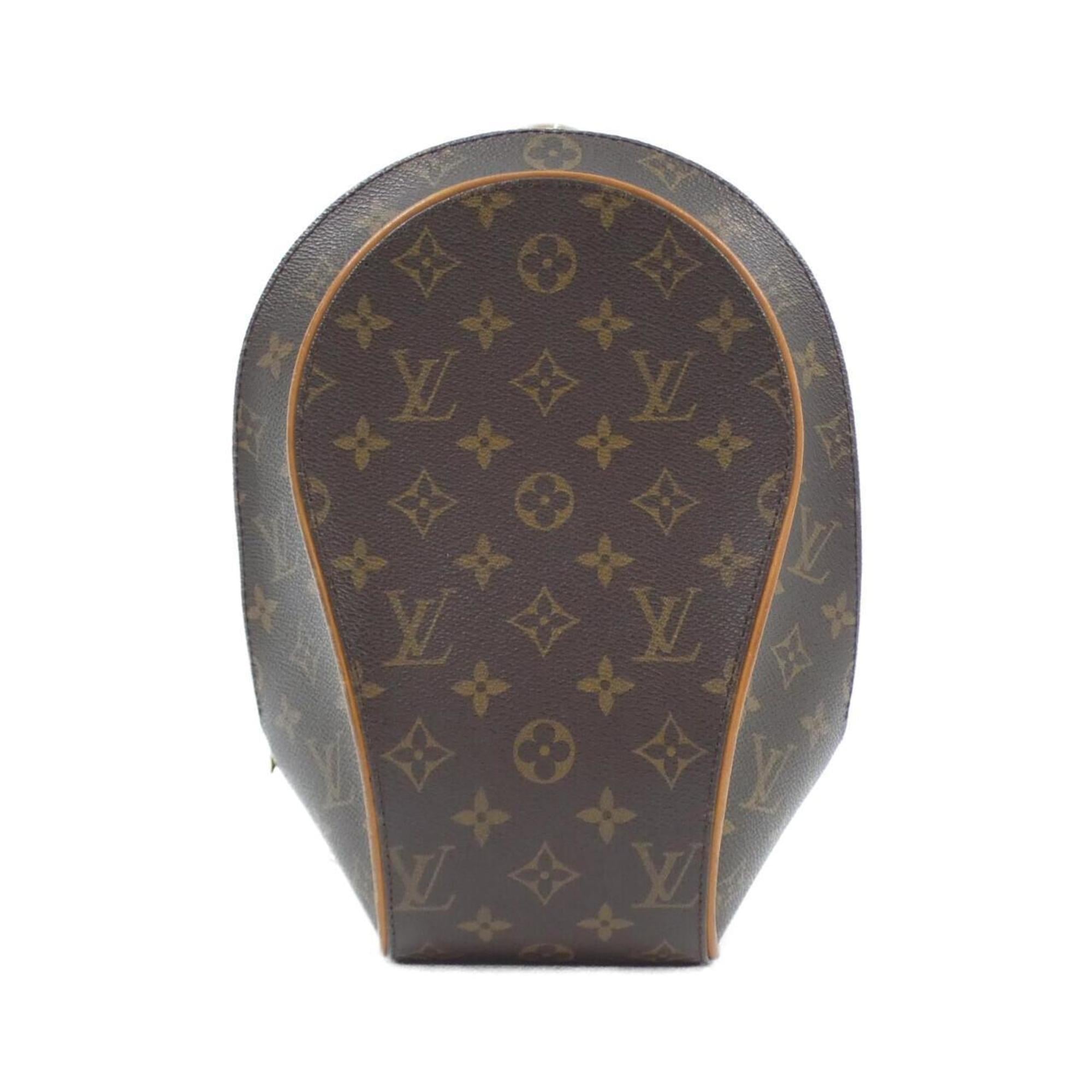 Louis Vuitton Marron Coated Canvas Backpack