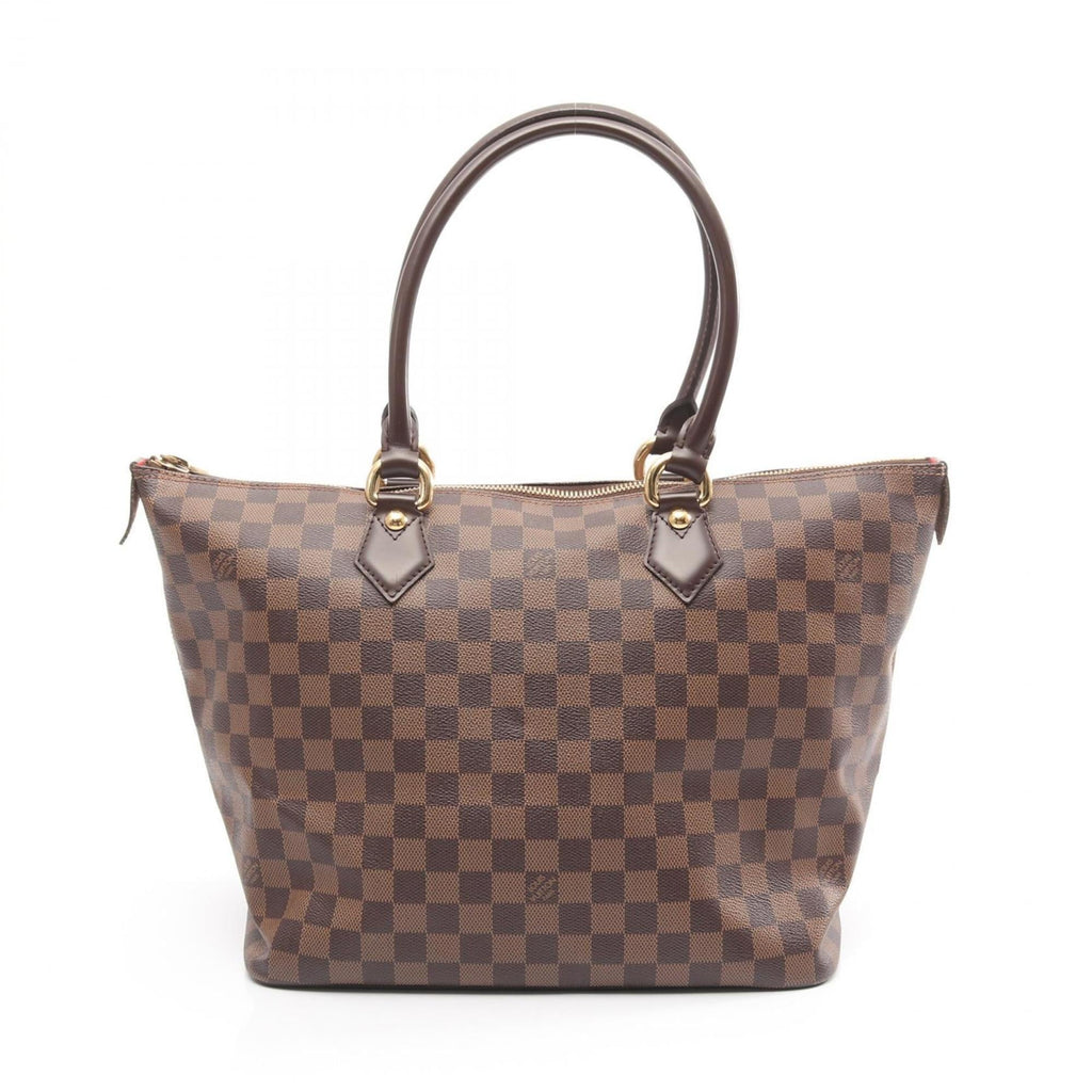 Louis Vuitton Brown Coated Canvas Damier Canvas Pvc Leather Tote Bag