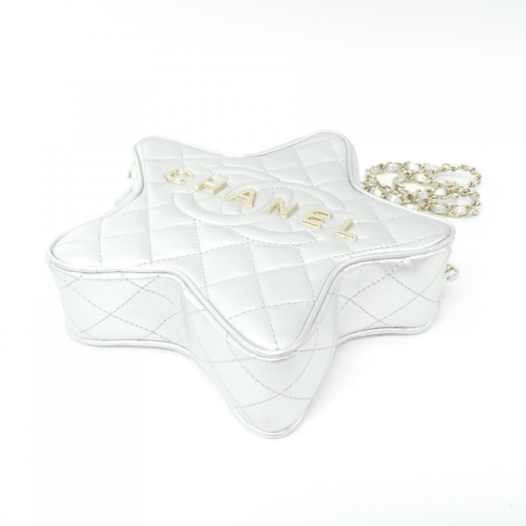 Chanel Silver Shoulder Bag