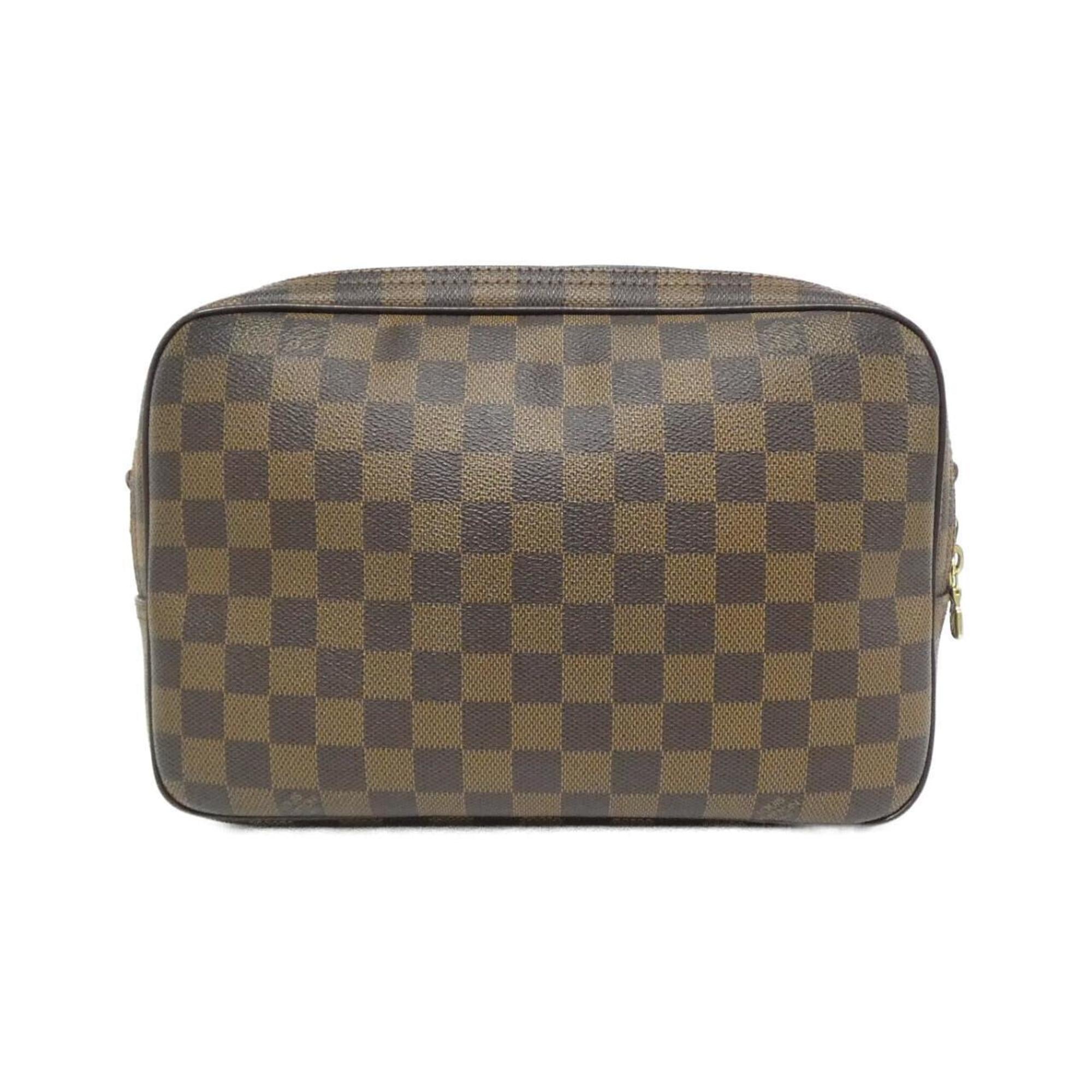 Louis Vuitton Brown Coated Canvas Shoulder Bag