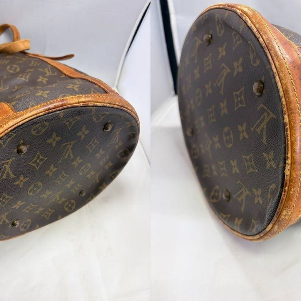 Louis Vuitton Brown Pvc Leather Shoulder Bag