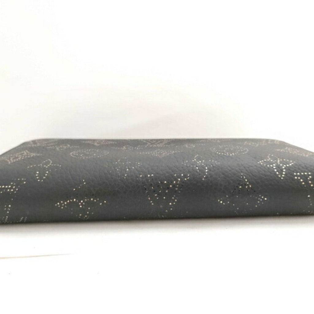 Louis Vuitton Black Leather Long Wallet
