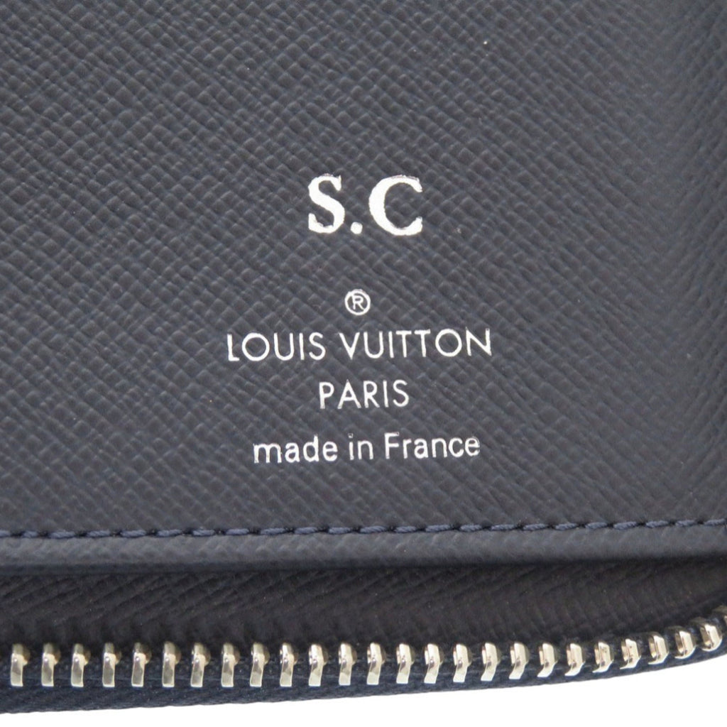 Louis Vuitton Navy Taiga Leather Long Wallet