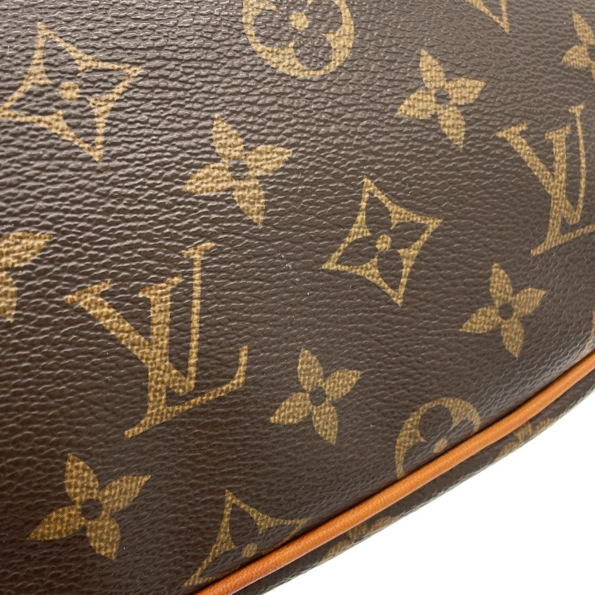 Louis Vuitton Marron Coated Canvas Shoulder Bag