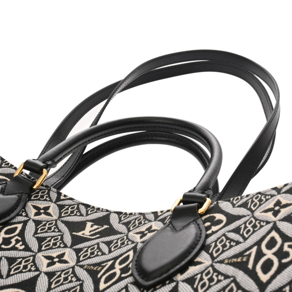 Louis Vuitton Black White Monogram Handbag