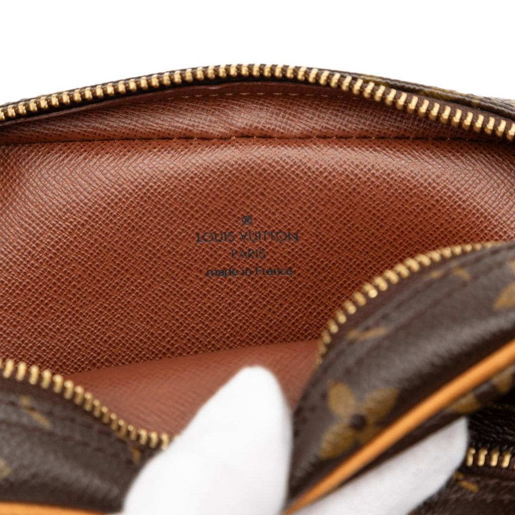 Louis Vuitton Brown Pvc Leather Shoulder Bag