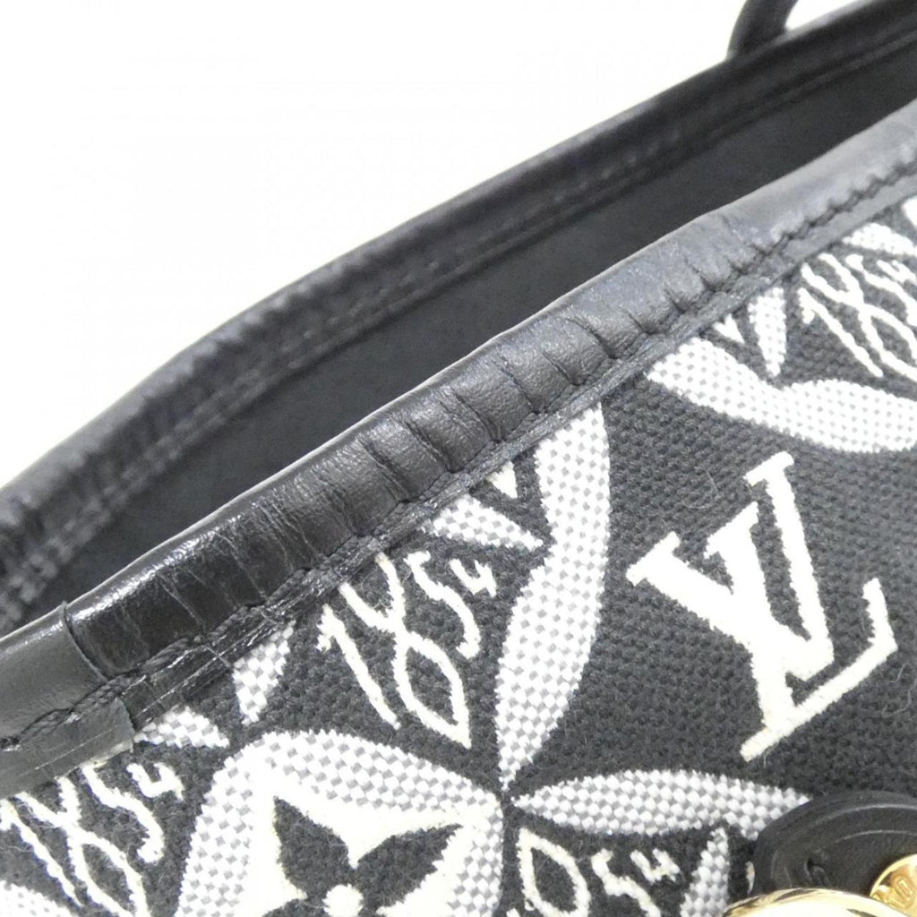 Louis Vuitton Gris Jacquard Handbag