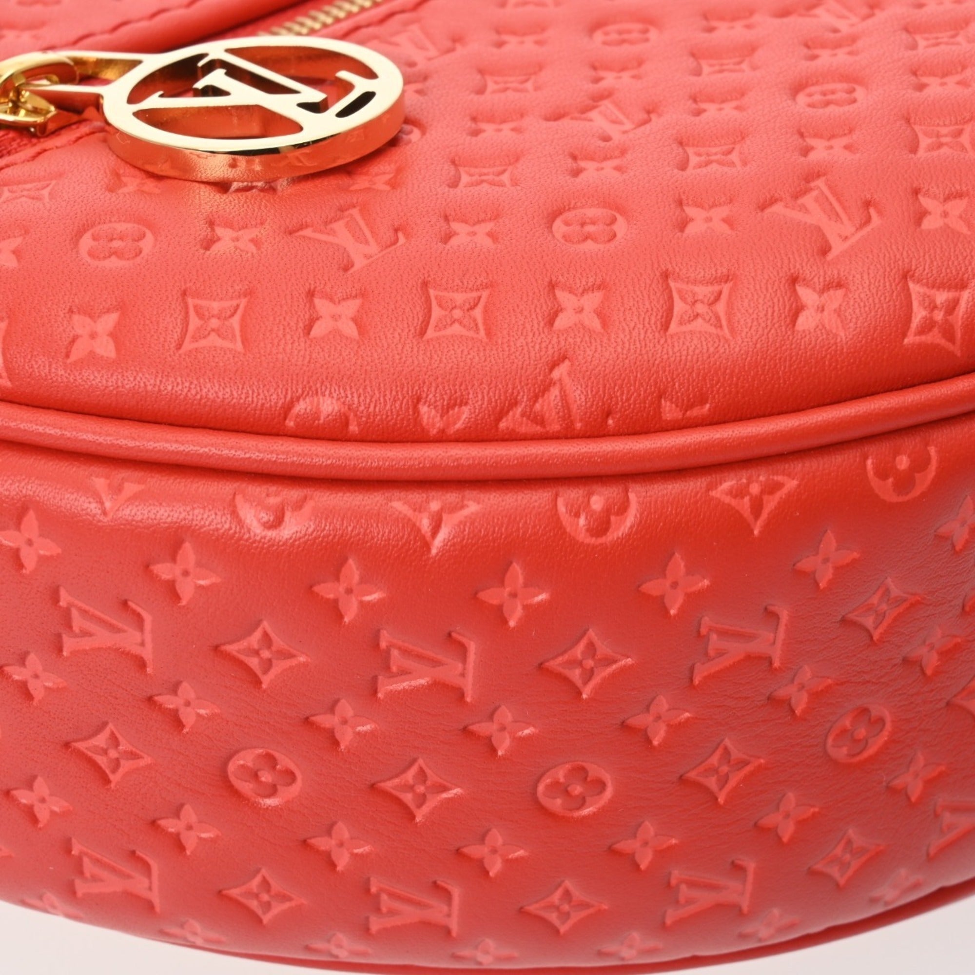 Louis Vuitton Red Color Leather Shoulder Bag