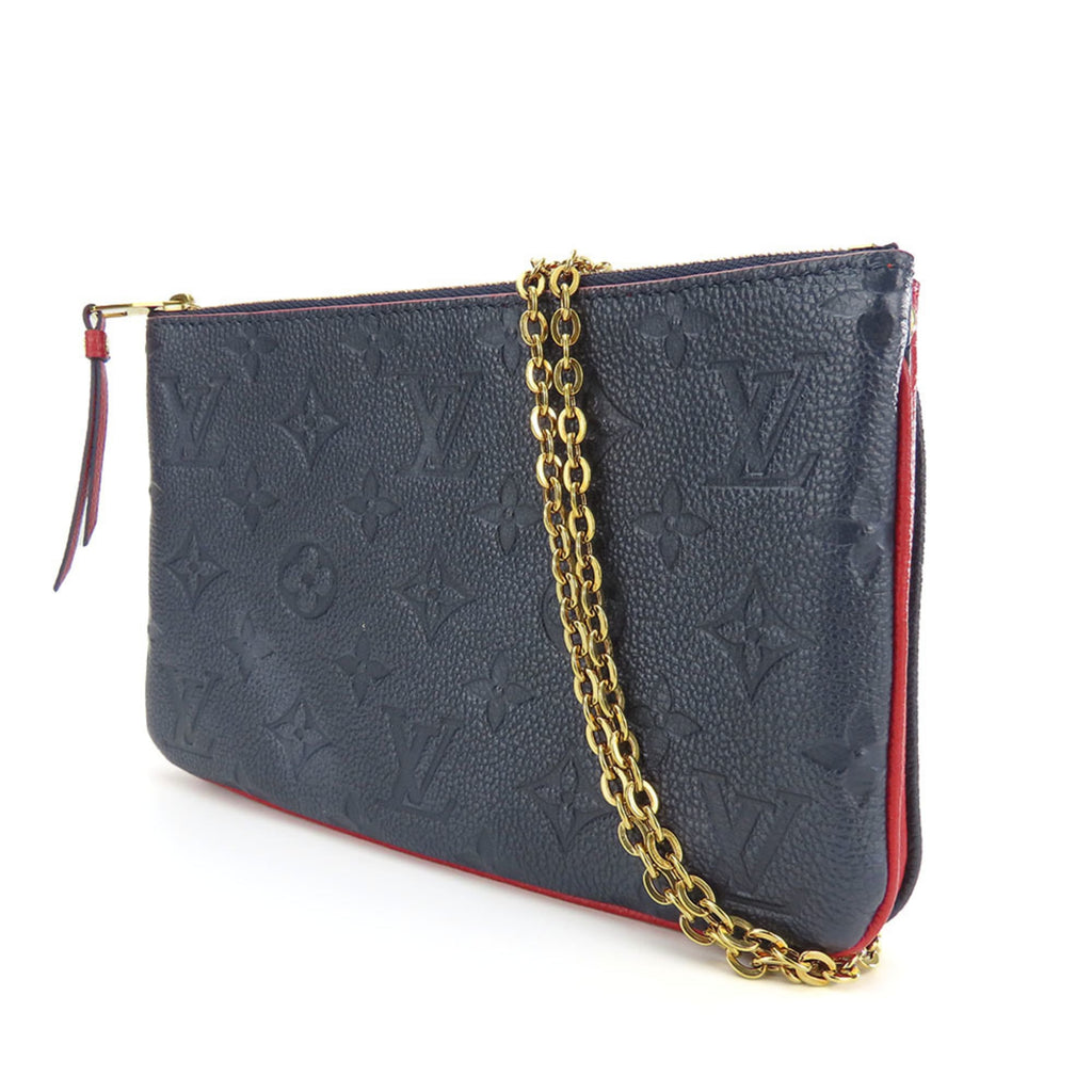 Louis Vuitton Marine Rouge Monogram Empreinte Pochette Shoulder Bag