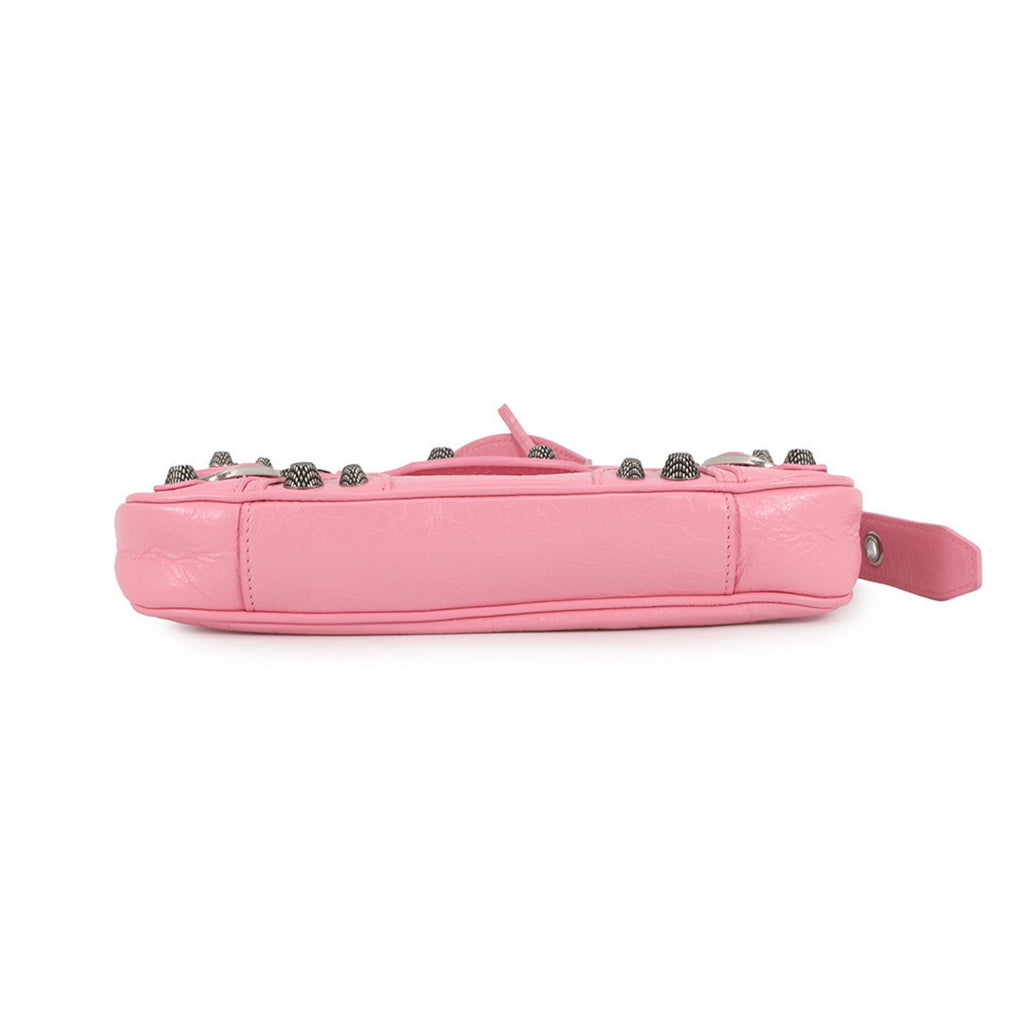 Balenciaga Pink Leather Handbag Shoulder