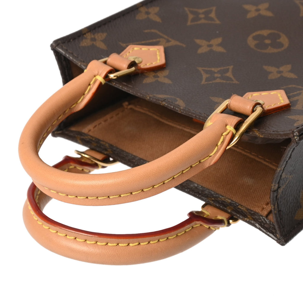 Louis Vuitton Brown Monogram Canvas Handbag