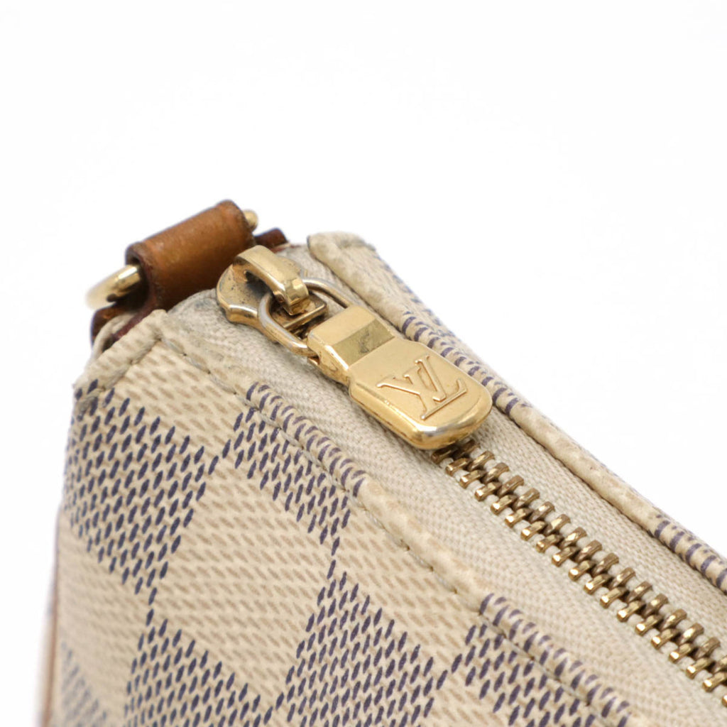 Louis Vuitton Damier Azur Ivory Pvc Shoulder Bag