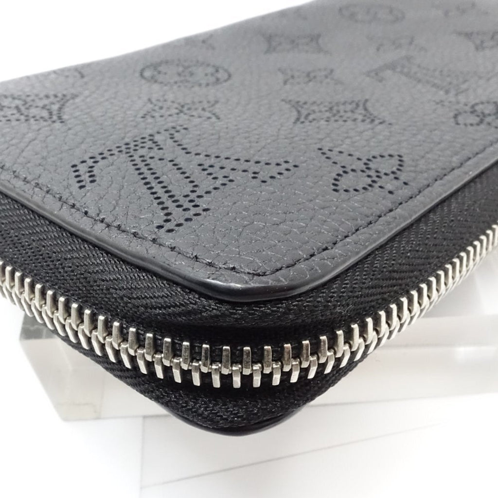 Louis Vuitton Noir Leather Coin Purse/Coin Case