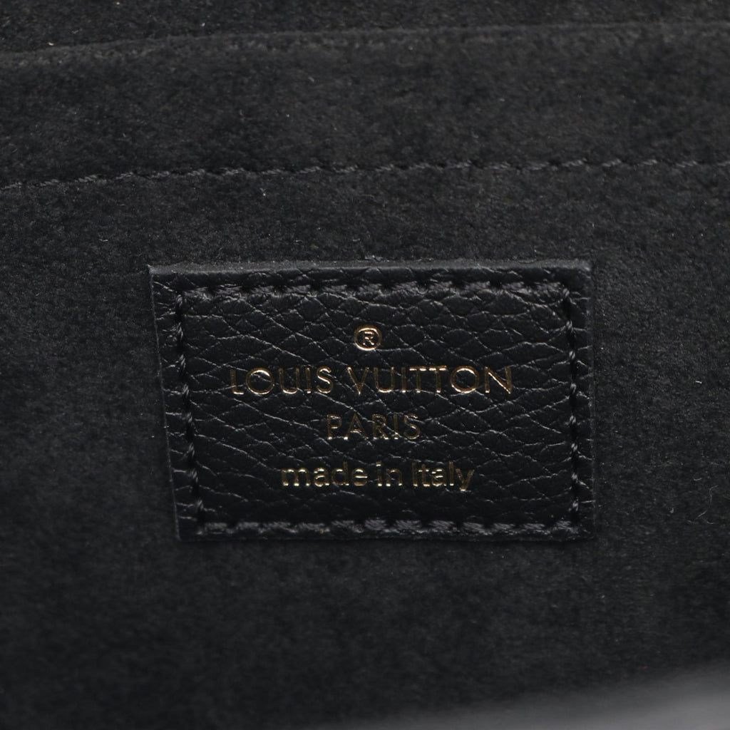 Louis Vuitton Black Monogram Empreinte Pochette Pouch Shoulder Bag