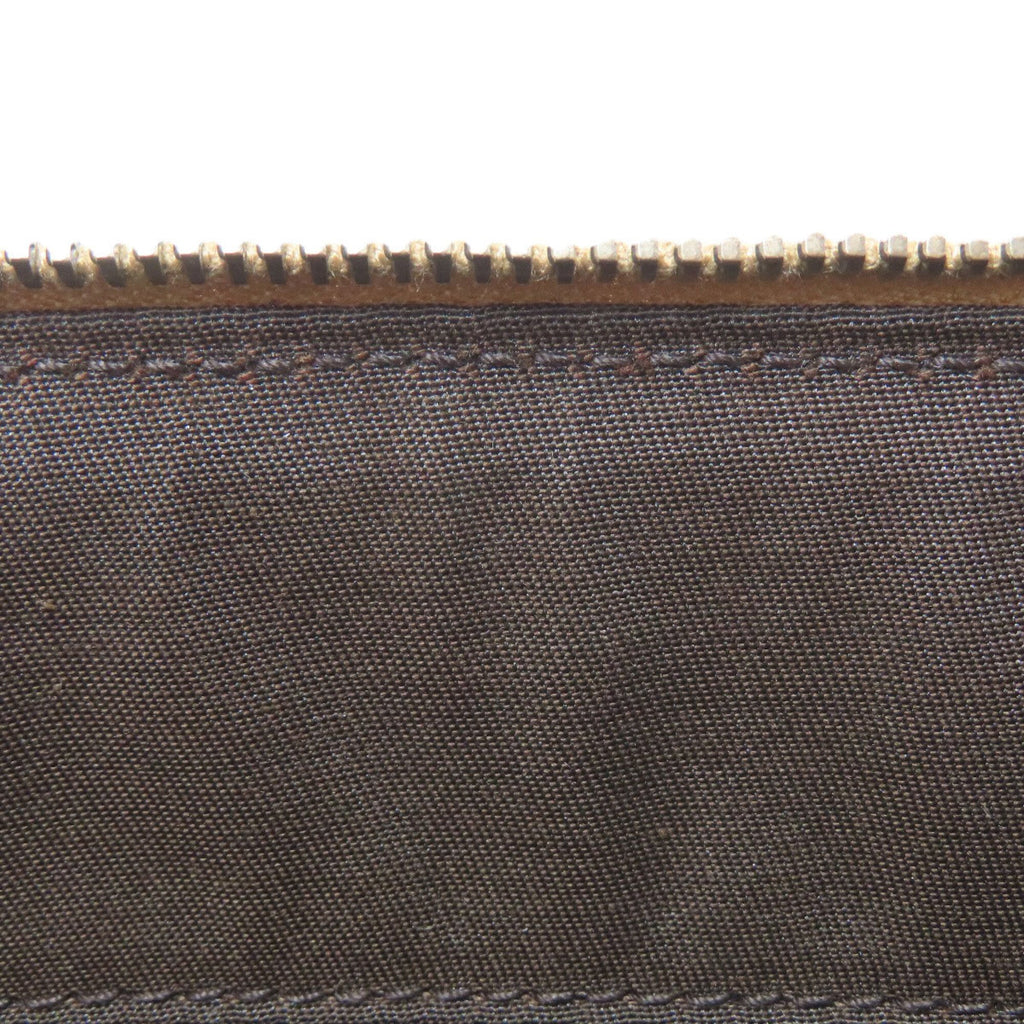 Gucci Brown Leather Handbag (Pre-Owned)