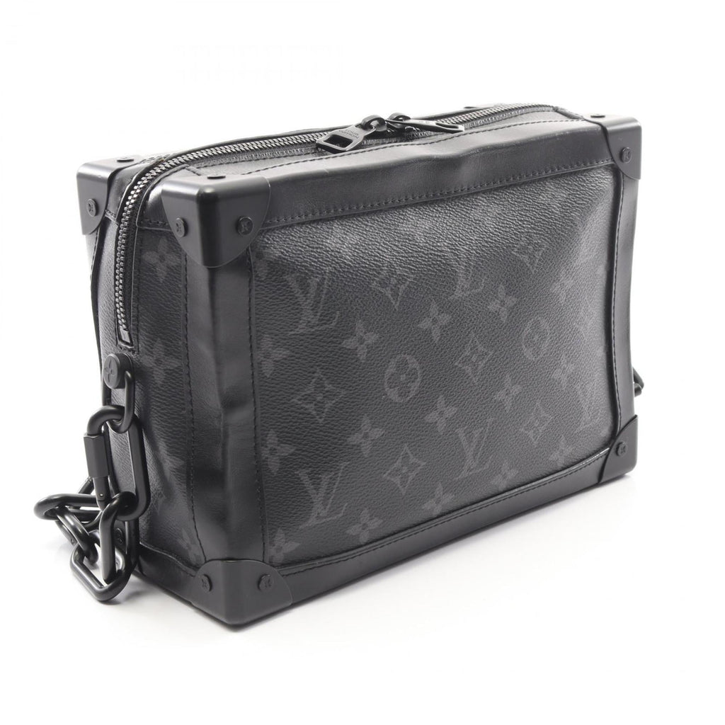 Louis Vuitton Black Monogram Eclipse Noir Coated Canvas Leather Handbag Shoulder Bag