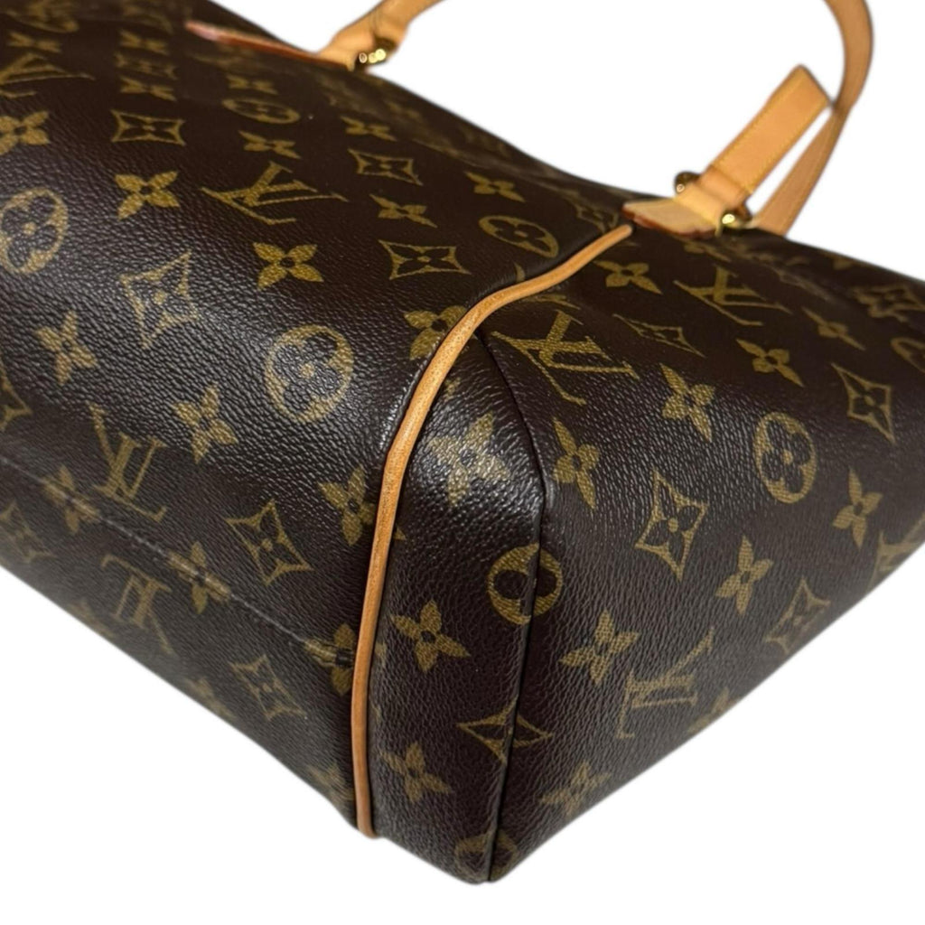 Louis Vuitton Brown Monogram Canvas Tote Bag