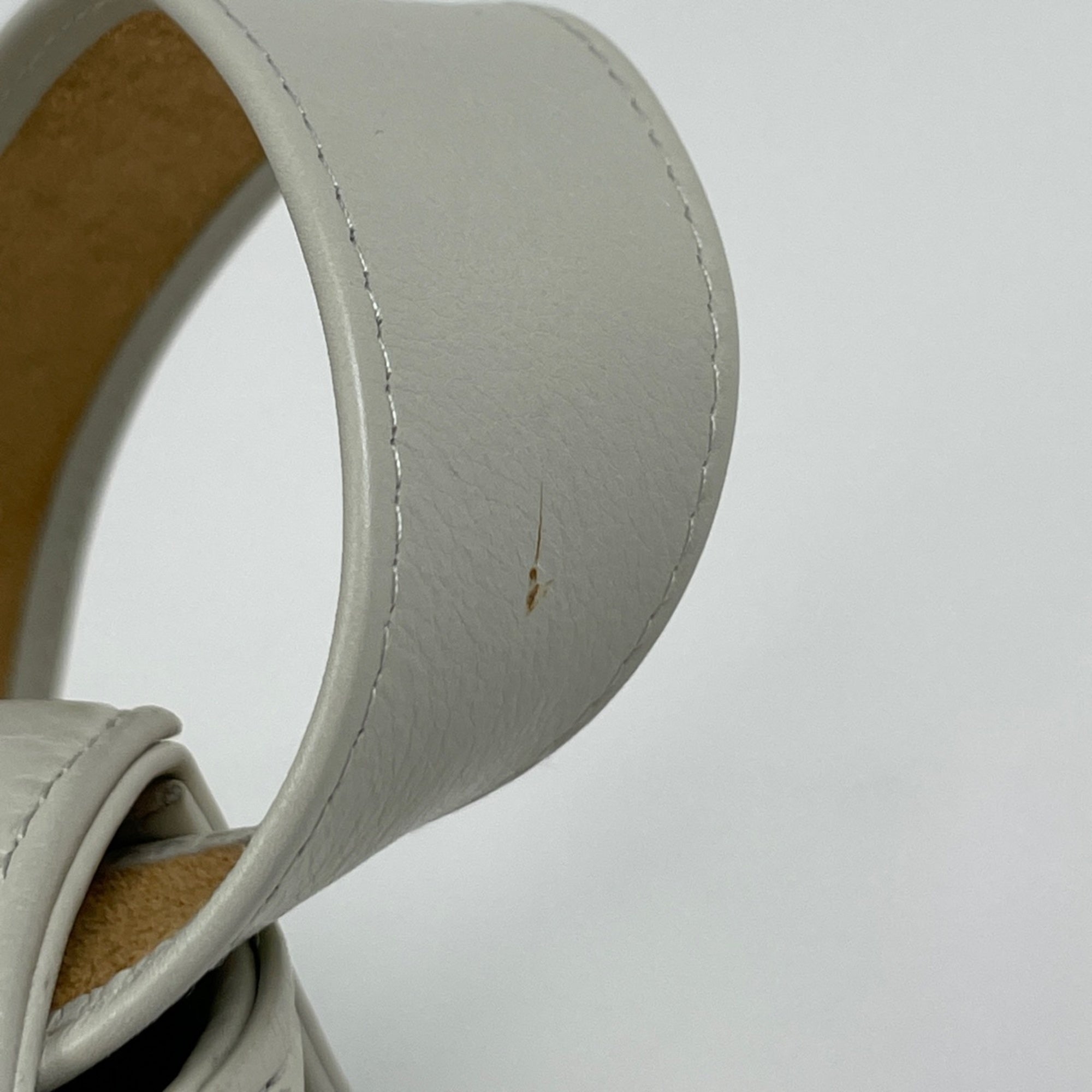Bottega Veneta White Leather Shoulder Bag