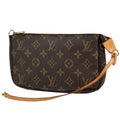 Louis Vuitton Brown Monogram Pochette Pouch