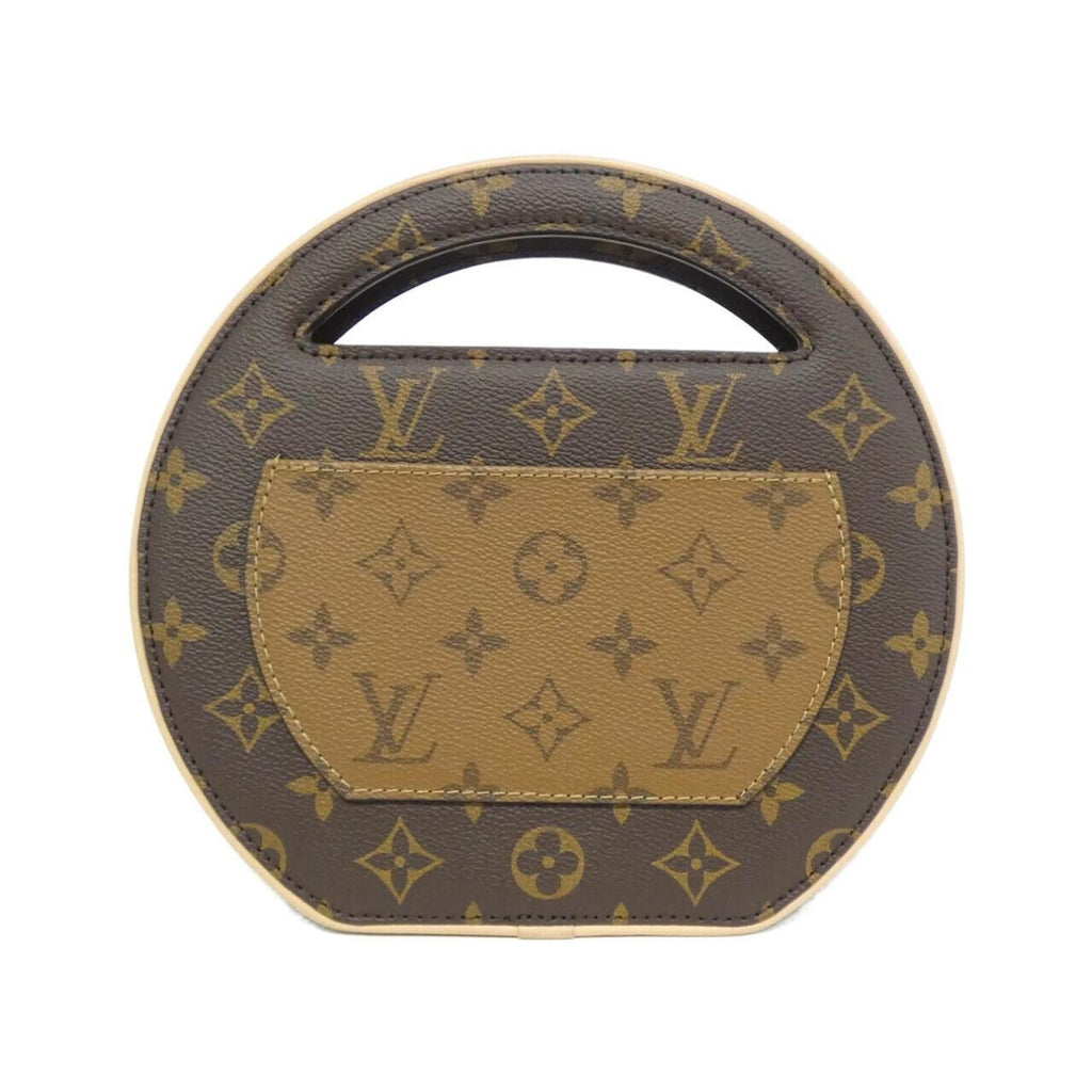 Louis Vuitton Brown Coated Canvas Shoulder Bag