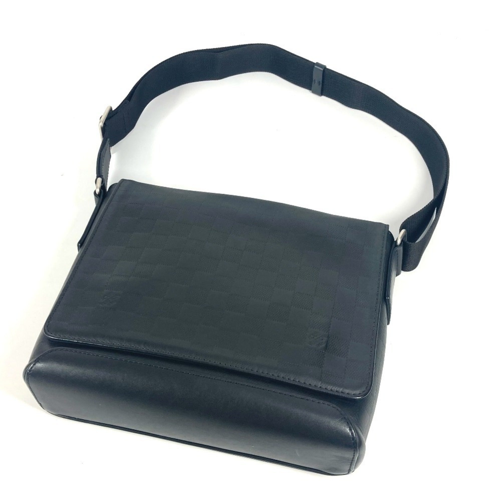 Louis Vuitton Black Damier Infini Shoulder Bag