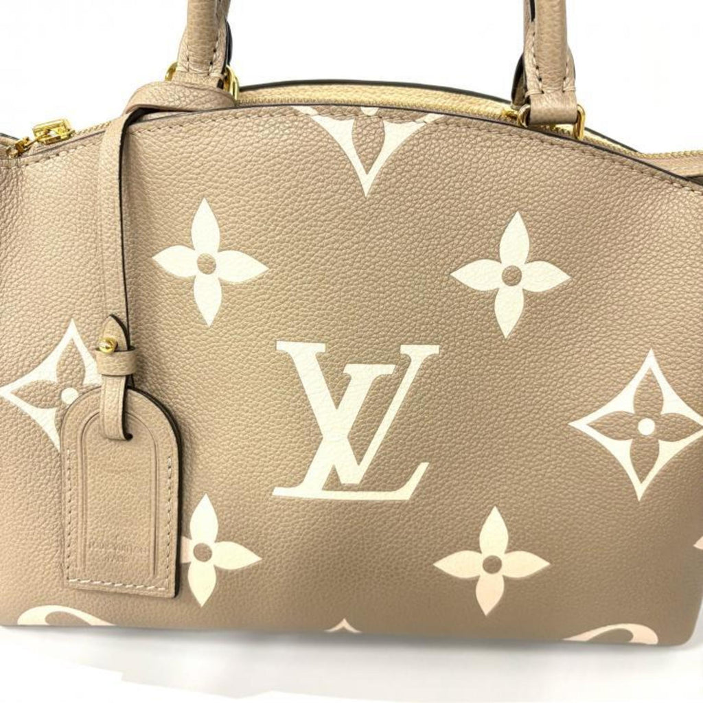 Louis Vuitton Beige Ivory Tourterelle Monogram Empreinte Handbag