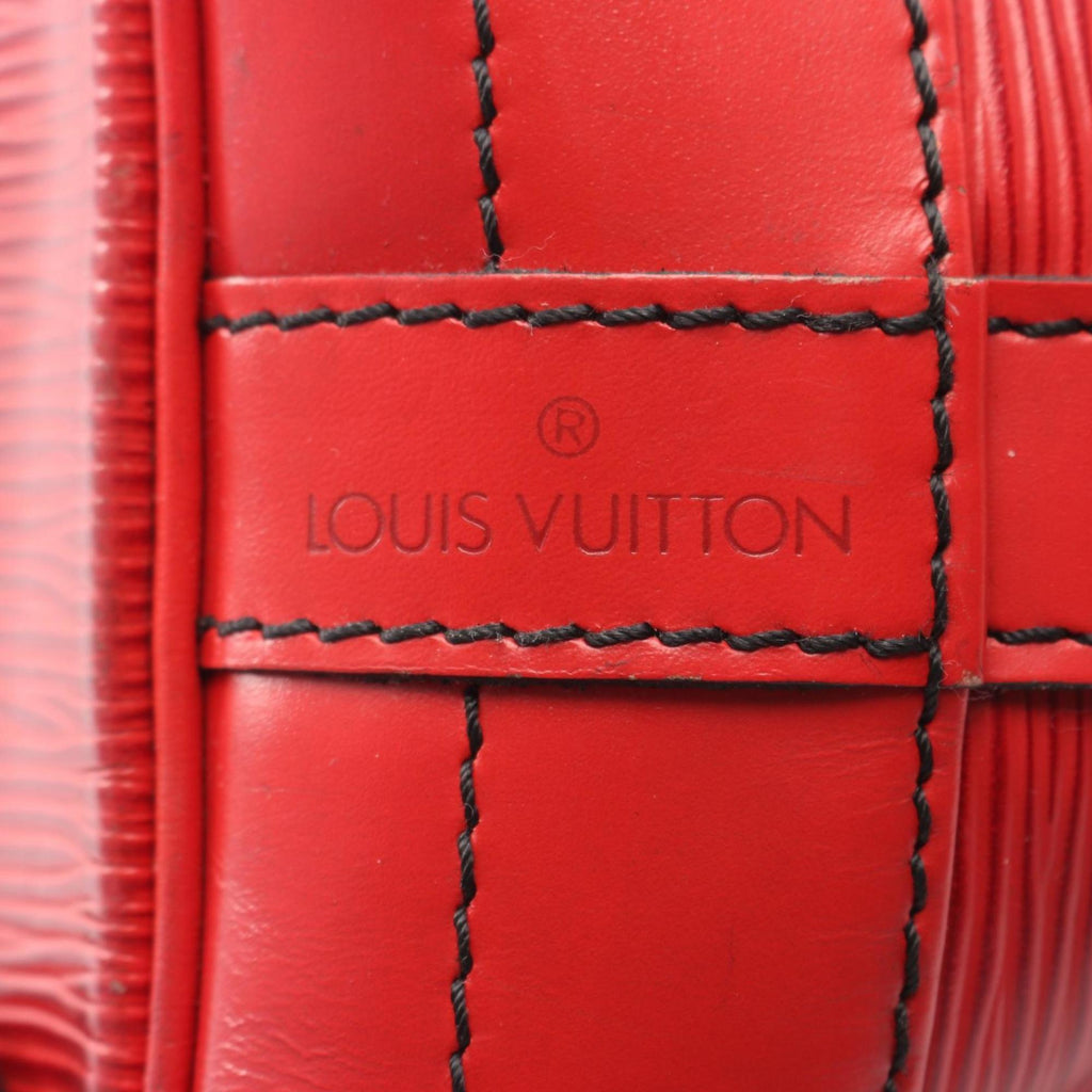 Louis Vuitton Castilian Red Red Color Leather Shoulder Bag
