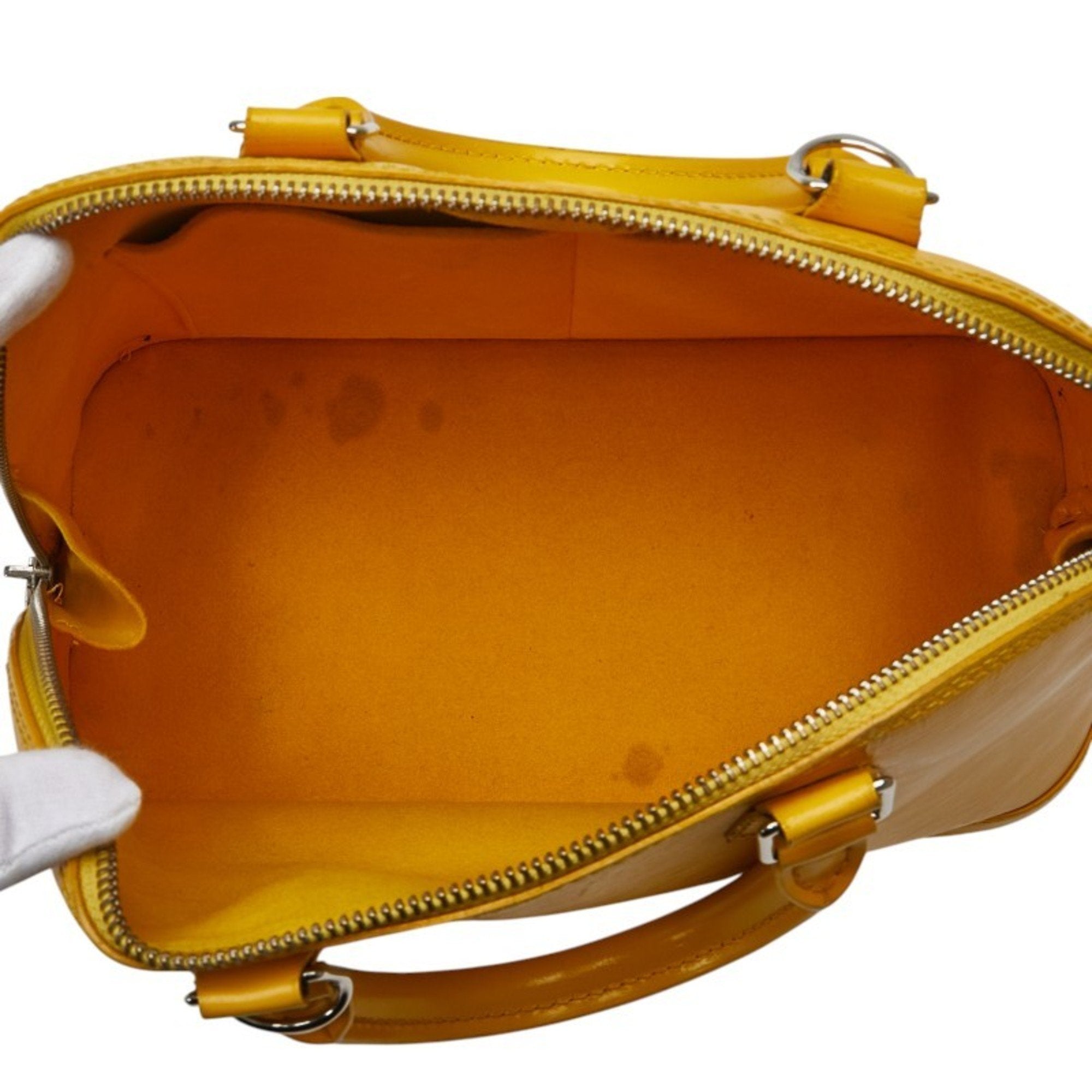 Louis Vuitton Epi Mimosa Yellow Leather Handbag