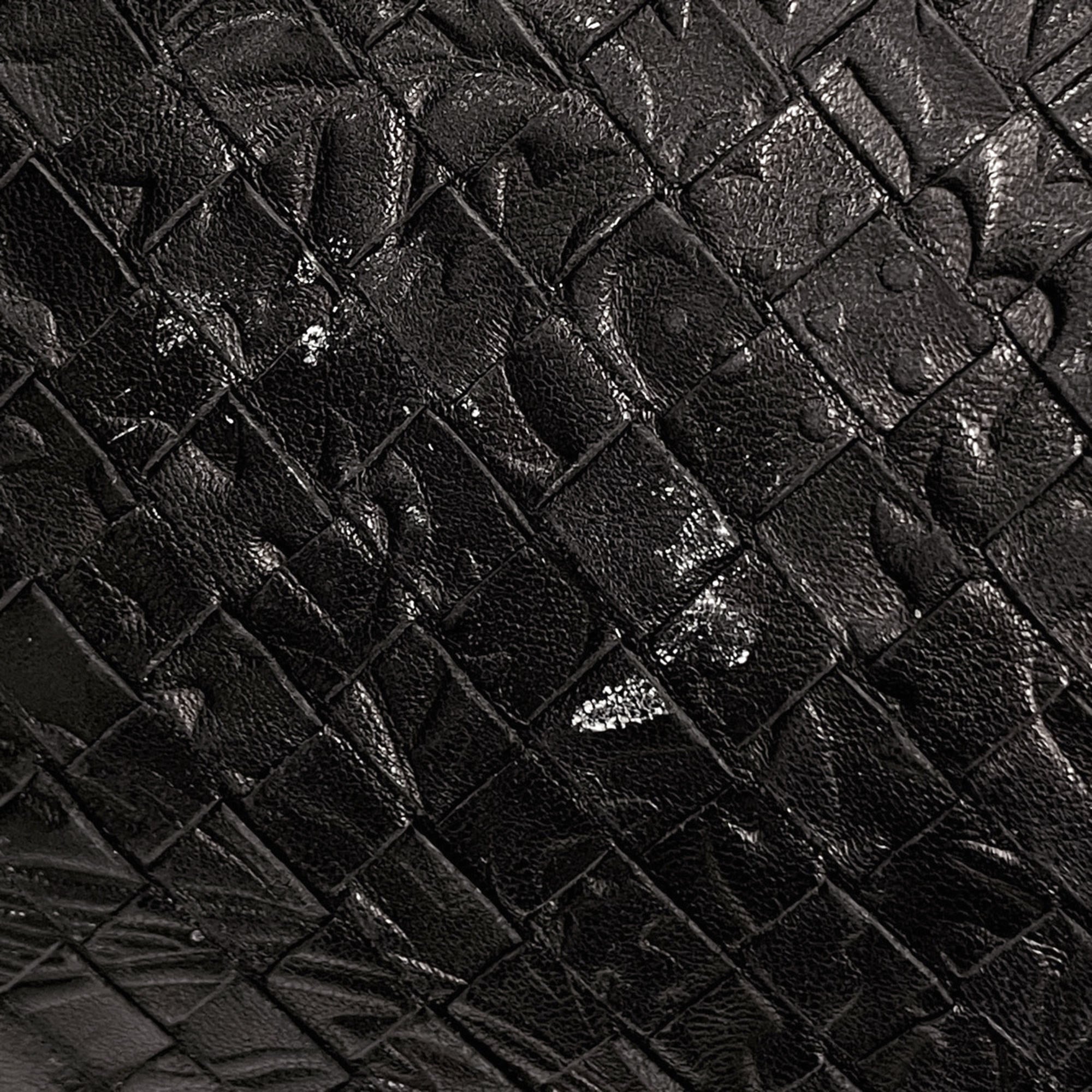 Bottega Veneta Black Leather Handbag Shoulder Bag