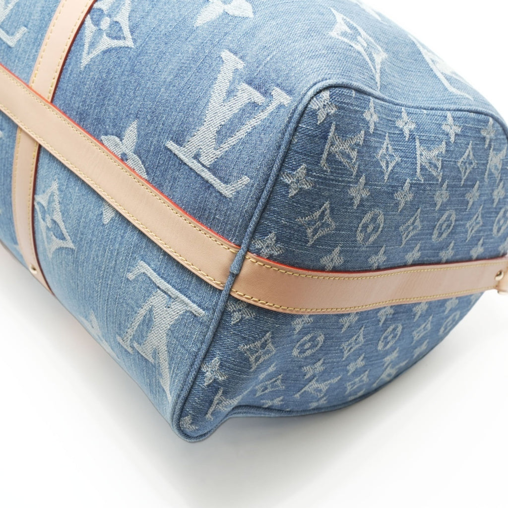 Louis Vuitton Navy Boston Bag