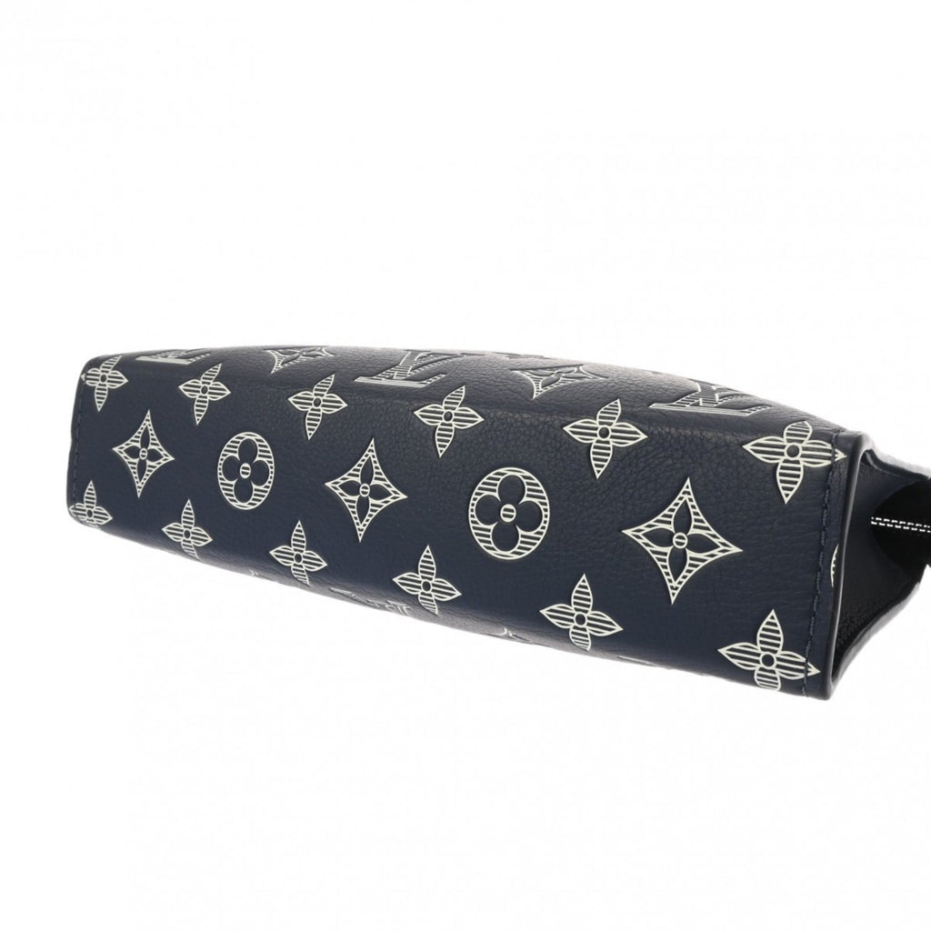 Louis Vuitton Blue Navy Monogram Shadow Pouch Shoulder Bag