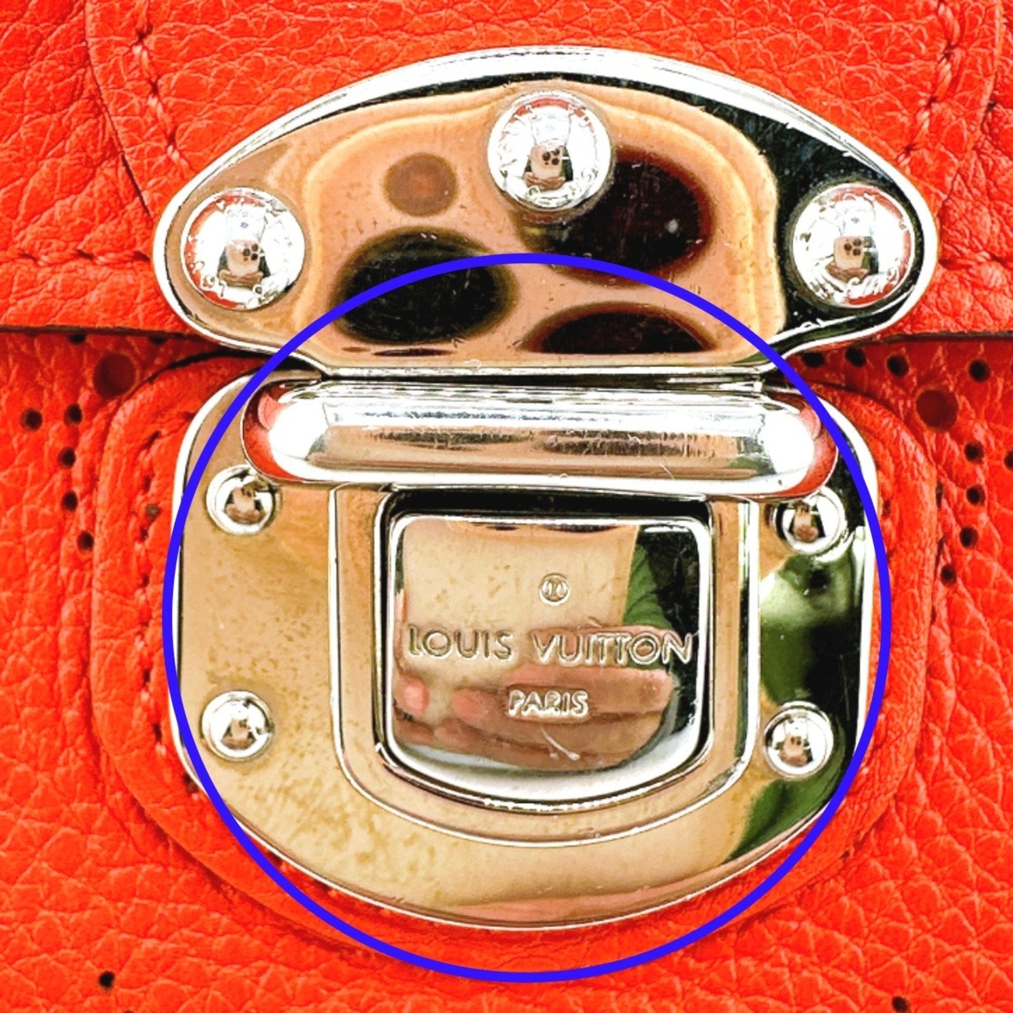 Louis Vuitton Corail Mahina Leather Long Wallet