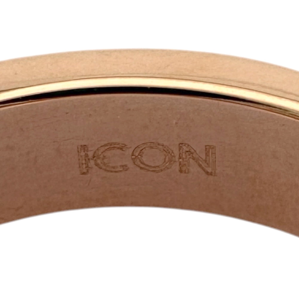 Gucci Pink Gold Pink Gold (18K) Band Ring (Pre-Owned)
